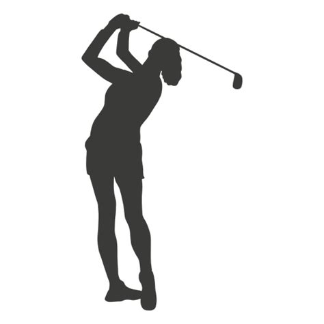 Swinging Golf Player Silhouette Png And Svg Design For T Shirts