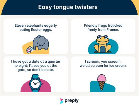 Tongue Twister Tongue Twisters Tongue Twisters In English Tongue The