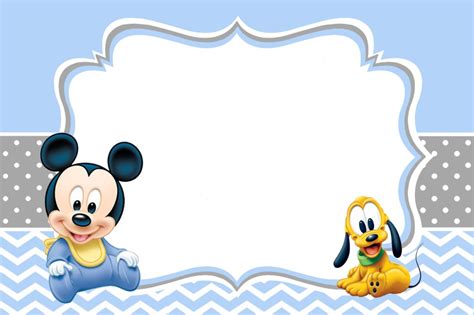 Print them, download, or share online via sms, facebook & whatsapp. Mickey Mouse Baby Shower Invitations | Invitations Online