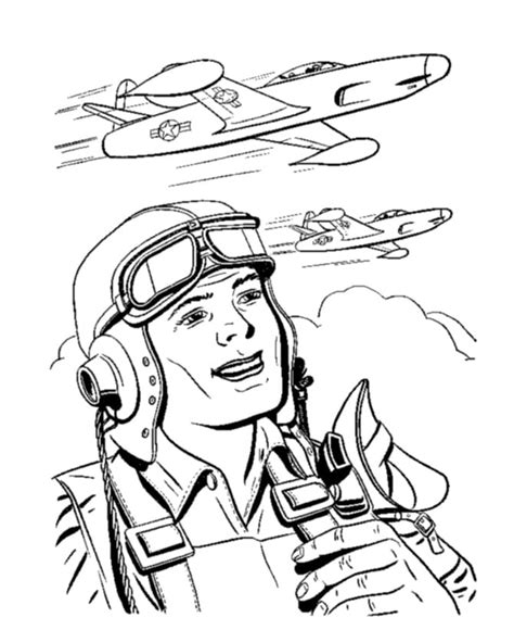 Pilot 7 Coloring Page Free Printable Coloring Pages For Kids