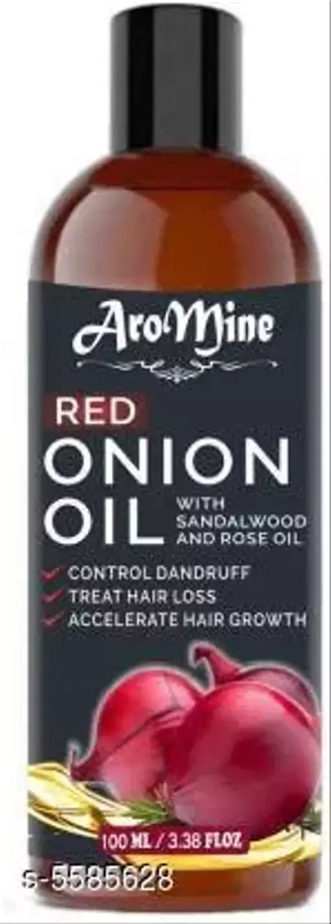 Aromine Organic And Improved Red Onion Hair Oil 100 Ml