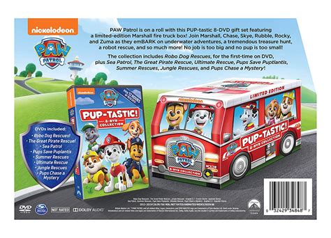 Enter To Win A Paw Patrol Pup Tastic 8 Dvd Collection Limited Edition