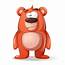 Cute Funny Bear Characters 625253 Vector Art At Vecteezy