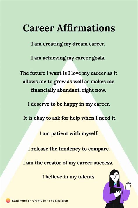 100 Career Affirmations For Fulfillment And Growth