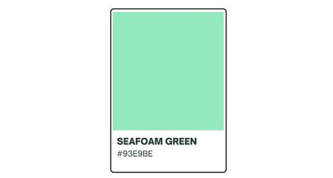 Seafoam Green Meaning Psychology And Color Code Hipfonts
