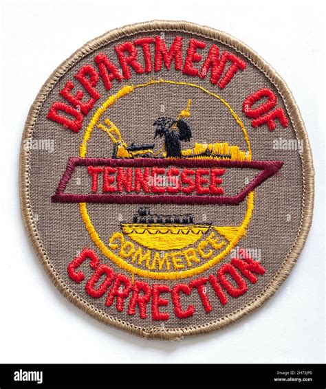 Vintage Department Of Correction Tennessee Prison Officer Badge Patch