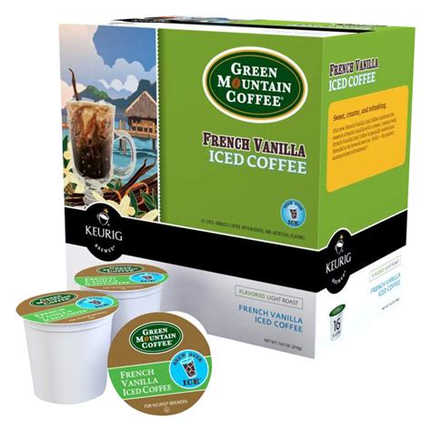 Best Buy Keurig Green Mountain French Vanilla Iced Coffee K Cup Pods