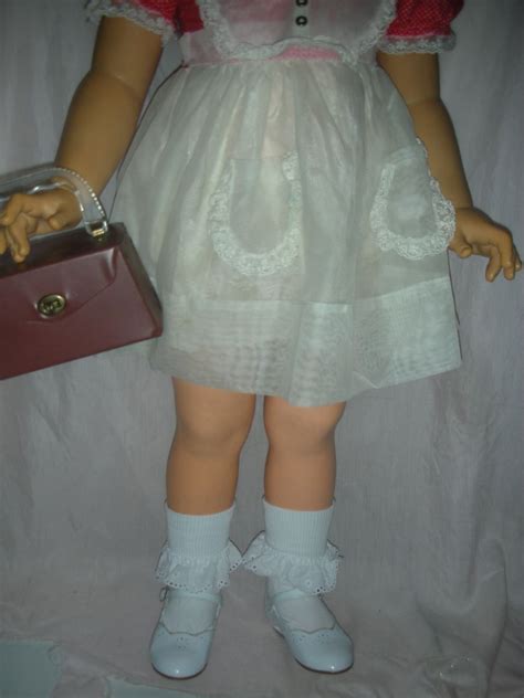 Early Dark Curly Brunette Ideal Patti Playpal Doll 1959 From