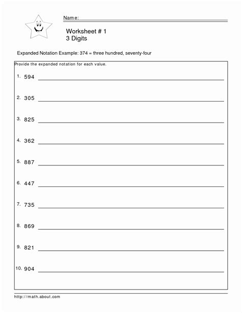 5th Grade Expanded Form Worksheets Beautiful 5th Grade Expanded