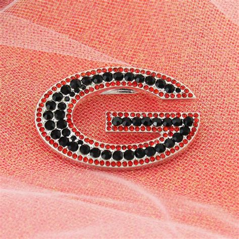Georgia Crystal Logo Pin Seasons Jewelry Retail Crystal Logo Pin