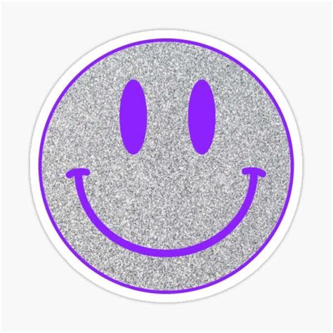Purple Glitter Face Sticker For Sale By Als10806 Face Stickers