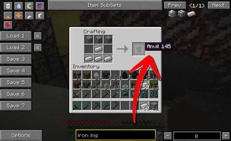 How To Craft A Anvil In Minecraft