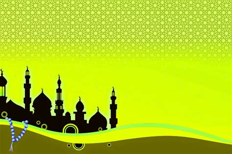 Background Keren Islami Hijau Background Hijau Islami Ramadhan D3a