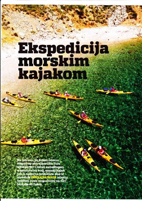 Sea Kayak Croatia In Playboy Magazine Croatian By Sea Kayak