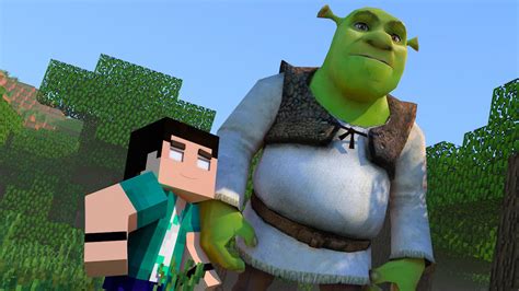 Shrek Minecraft 3d