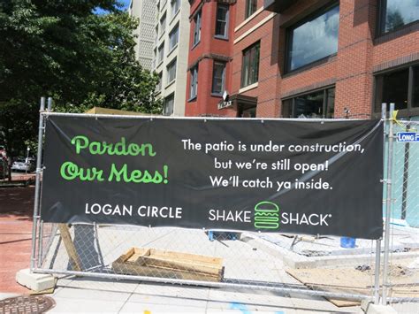 Logan Circle Shake Shack Getting New Patio Popville