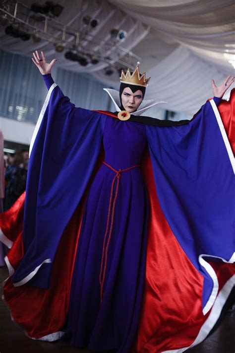 The Evil Queen Cosplay Costume That Was Inspired By Disney Etsy