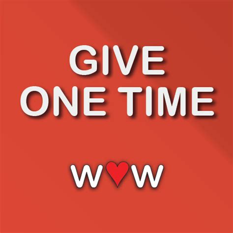 One Time Donation We Heart West