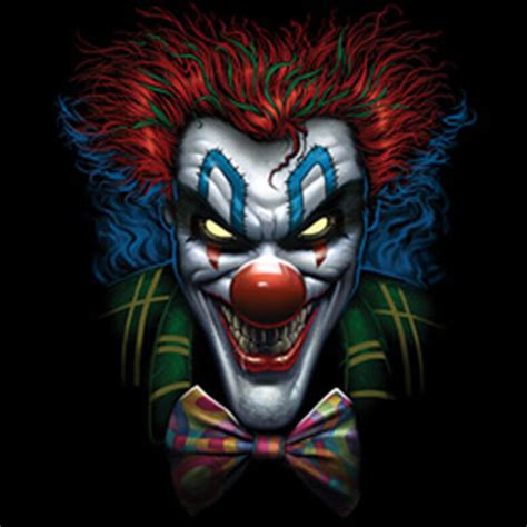 Psycho Clown Crazy Bow Tie Cool T Shirt Tee Ebay