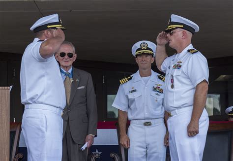 Naval Consolidated Brig Charleston Holds Change Of Command Ceremony