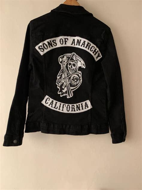 Sons Of Anarchy Jacket Jax Jackets Varsity Jacket Sweatshirts
