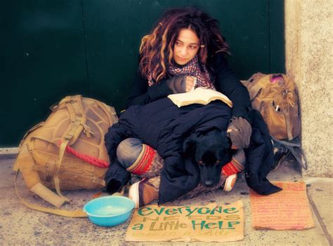 Female And Homeless