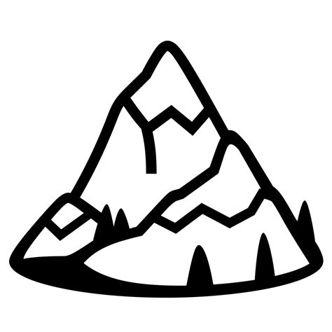🏔️ Snow Capped Mountain Emoji Mountain With Snow Emoji