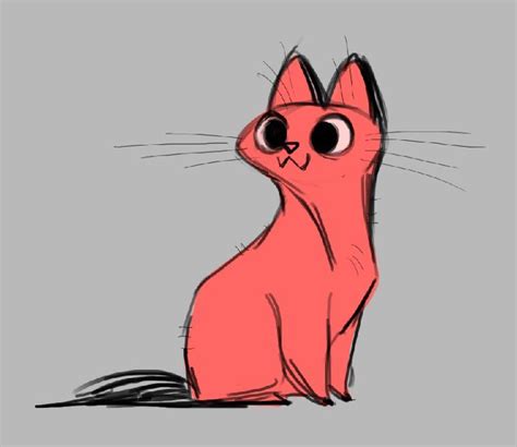 Image Result For Cat Doodle Cat Doodle Cat Drawing Animal Drawings
