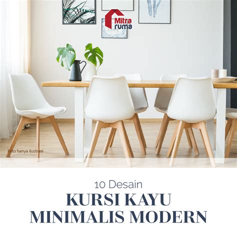 10 Desain Kursi Kayu Minimalis Modern Mitraruma