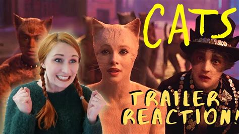 Cats Official Trailer Reaction Youtube