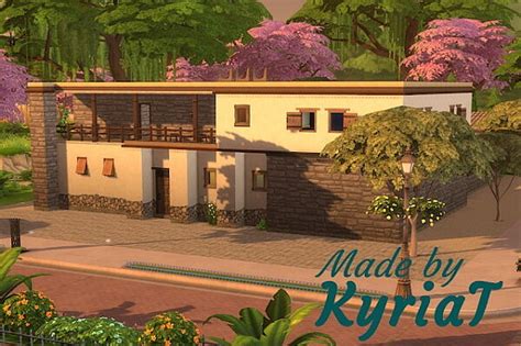 Kydonia House From Kyriats Sims 4 World • Sims 4 Downloads