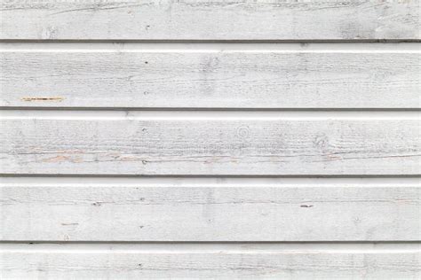 White Wooden Wall Detailed Flat Background Texture Stock Image Image