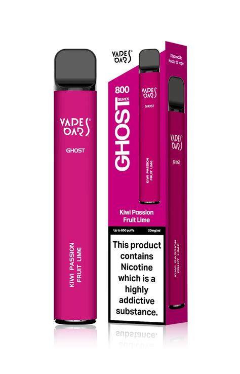 Vape Bars Ghost 800 Puff Kiwi Passion Fruit Lime Shop Today Get It