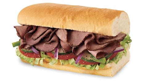 Subway Brings Back Roast Beef The Fast Food Post