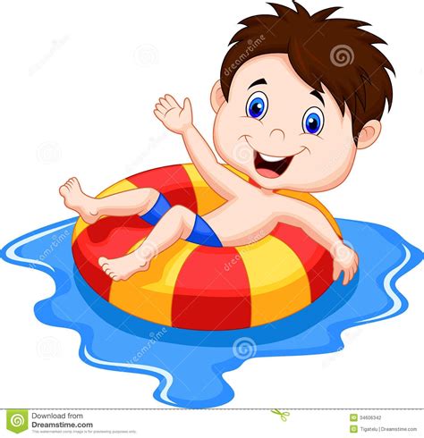 Kids Swimming Animated Free Download On Clipartmag