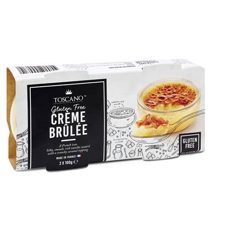 Toscano Creme Brulee Gluten Free G X Pack Woolworths
