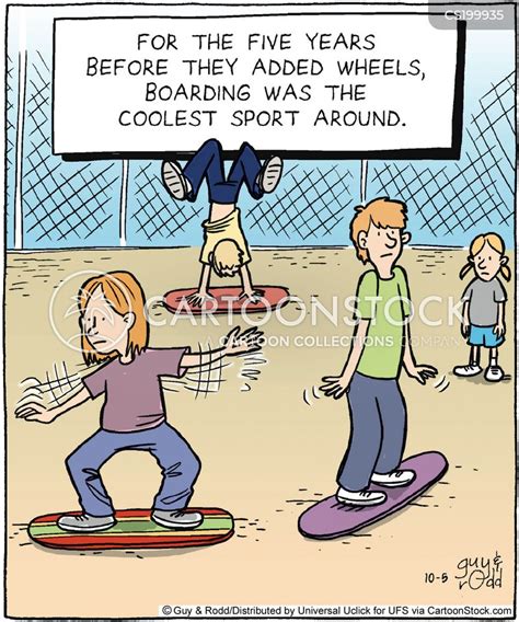 Skateboarding Cartoons And Comics Funny Pictures From Cartoonstock