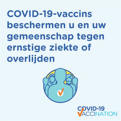 Covid 19 Vaccination Social Animation Covid 19 Vaccins Beschermen U