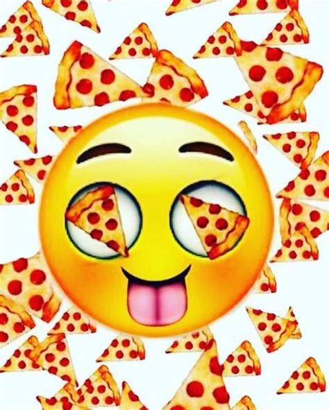 Imagem De Pizza And Emoji Emoji Wallpaper Emoji Pictures Emoji Love
