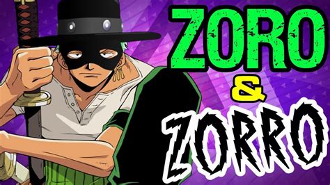 Zoro And Zorro Origin Of The Character One Piece Discussion