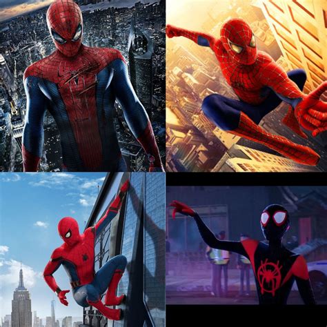 Which Spiderman suit is the best?, personally I love them all : Spiderman