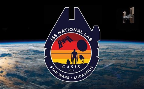 Star Wars Themed Mission Patch Created For Iss Us National Lab Will