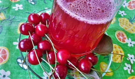 Boiled Morello Cherry Juice Recipe