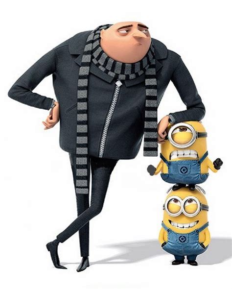 Despicable Me - Felonius Gru (voiced by Steve Carell), often referred