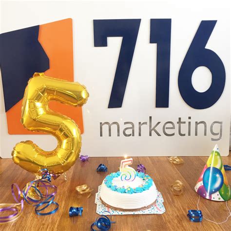 716 Marketing Celebrates 5 Years In Business 716 Marketing