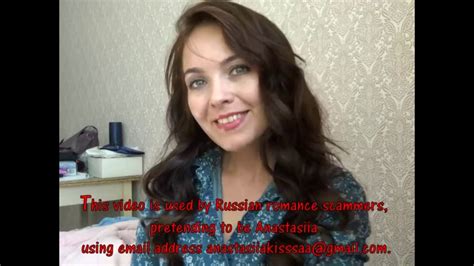 Russian Romance Scammer Anastasiia Anastasiiakisssaa Gmail Com YouTube
