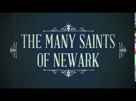 Movie poster © 2021 warner bros. The Many Saints Of Newark - YouTube