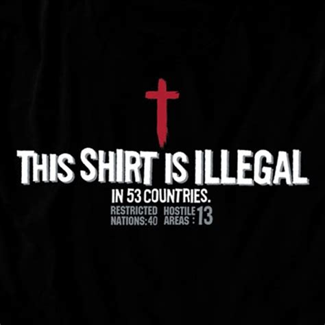 This Shirt Is Illegal In 53 Countries, Restricted In 40 ...