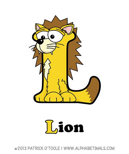 Lion Alphabetimals Make Learning The Abcs Easier And More Fun