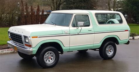 1978 Ford Bronco Ranger Xlt 4x4 Gorgeous One Owner 82k Original Miles